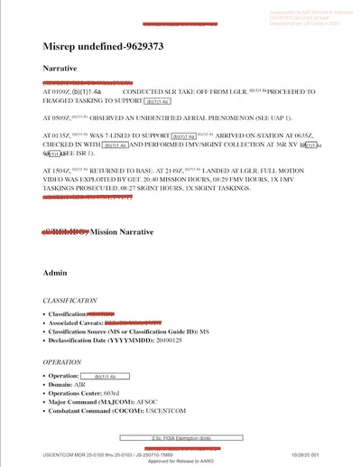 Source document: DOW-UAP-D25, Mission Report, Greece, January 2024